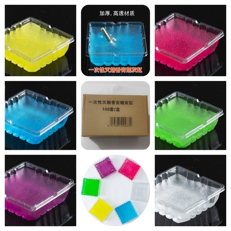 منفضة سجائر قابلة للتخلص مضادة للذباب مثبتة في السيارة منفضة منزلية تحتوي على دخان ورمل 2023 مبيعات مباشرة من المصنع - Image 3